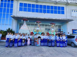 G.T.I(Kyaiklat)’s ceremony of Bhone Kha Htein